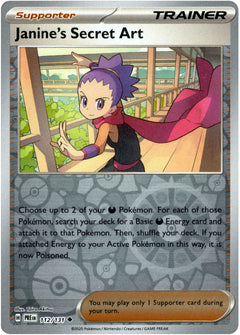Janine's Secret Art - 112/131 - Prismatic Evolutions - Reverse Holo - Card Cavern