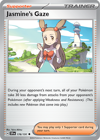Jasmine's Gaze - 178/191 - Surging Sparks - Card Cavern
