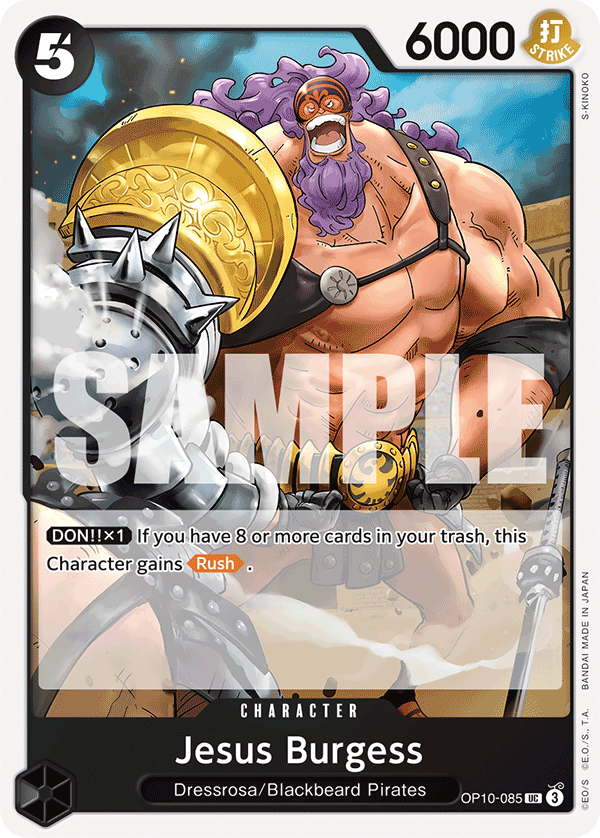 Jesus Burgess - OP10-085 UC - Royal Blood - Card Cavern