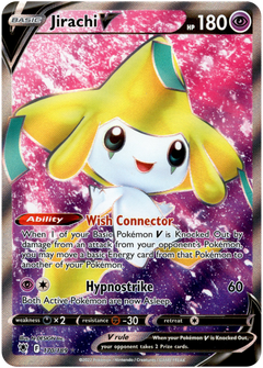 Jirachi V Full Art - 170/189 - Astral Radiance - Holo - Card Cavern