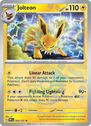 Jolteon (Poke Ball Pattern) - 029/131 - Prismatic Evolutions - Holo - Card Cavern