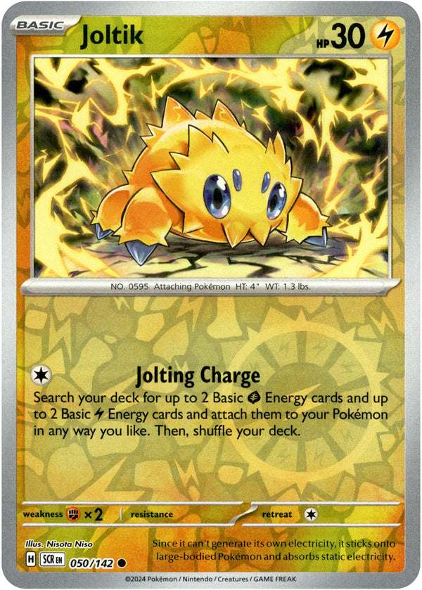 pokemon stellar crown card list & price Joltik - 050/142 - 🚀 Scarlet & Violet Focusing on powerful and Type:Binder Nami ONE PIECE