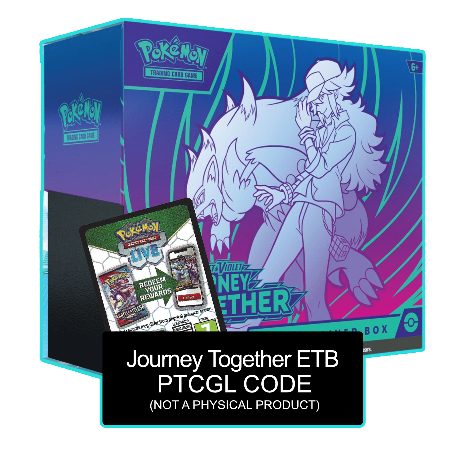 Journey Together ETB - PTCGL Code - Card Cavern