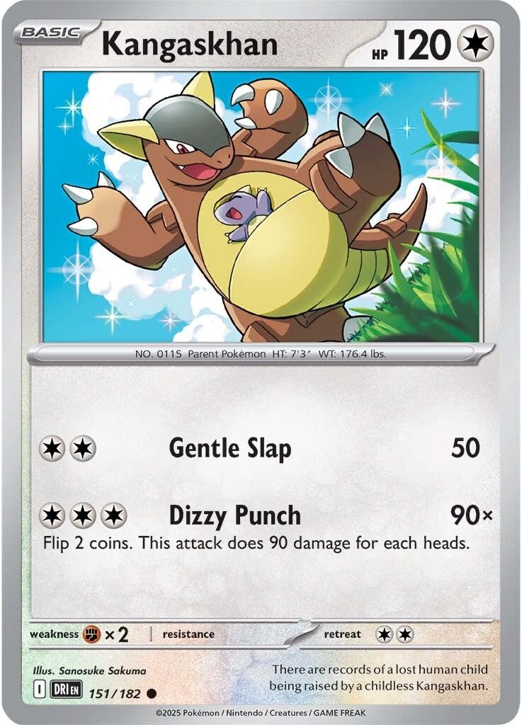 Kangaskhan - 151/182 - Destined Rivals - Card Cavern
