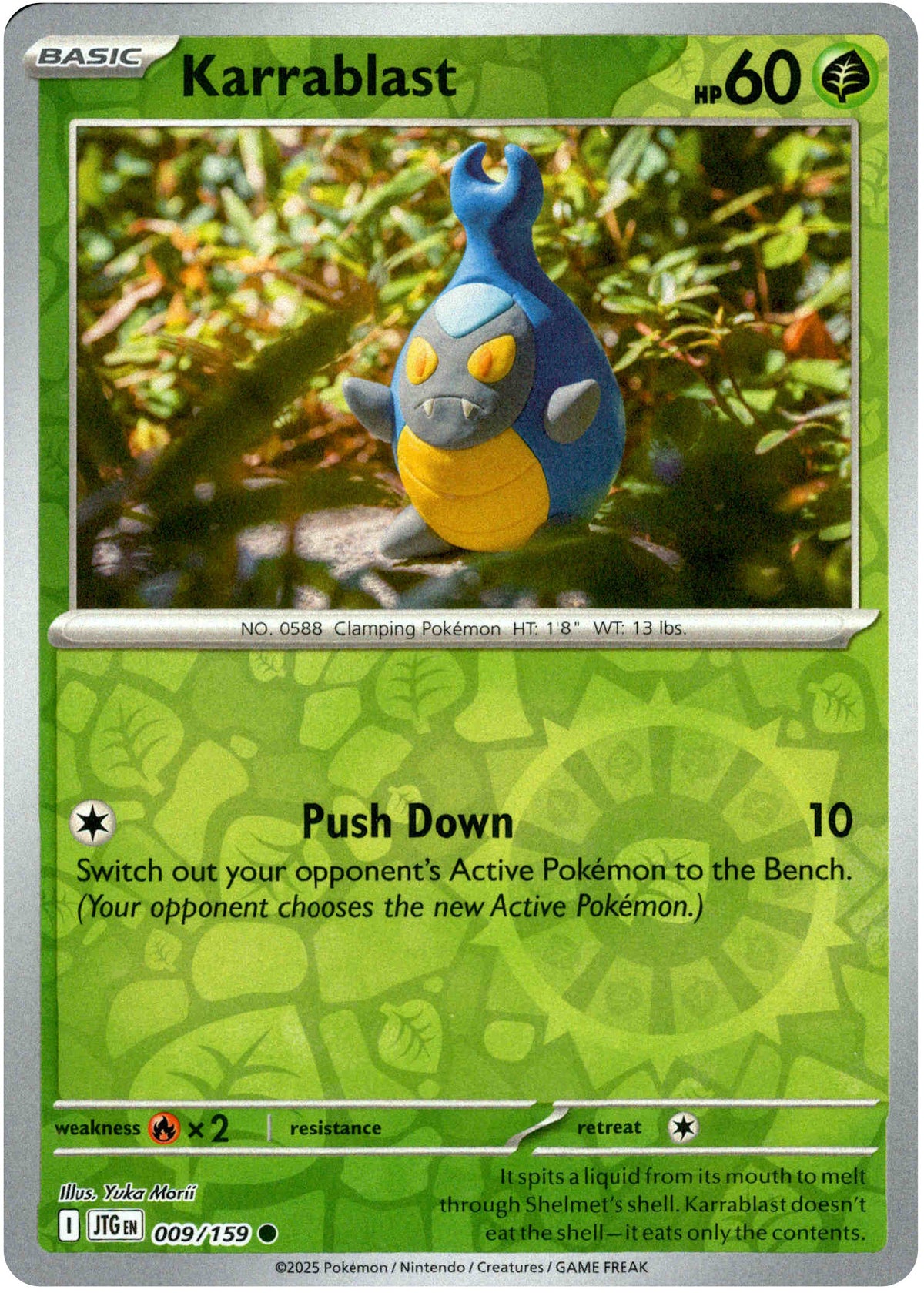 Karrablast - 009/159 - Journey Together - Reverse Holo - Card Cavern