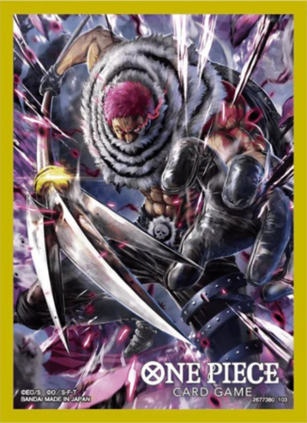 One Piece Card Game Official Card Sleeves 3: Charlotte Katakuri 70 ct. - Bandai - Card Cavern