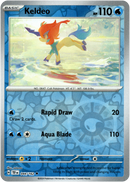 Keldeo - 044/162 - Temporal Forces - Reverse Holo - Card Cavern
