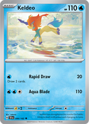 Keldeo - 044/162 - Temporal Forces - Card Cavern