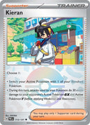 Kieran (Poke Ball Pattern) - 113/131 - Prismatic Evolutions - Holo - Card Cavern
