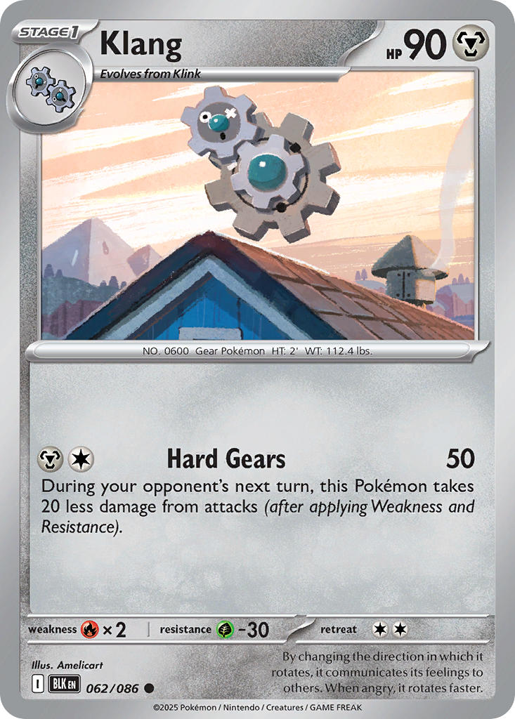 Klang - 062/086 - Black Bolt - Card Cavern