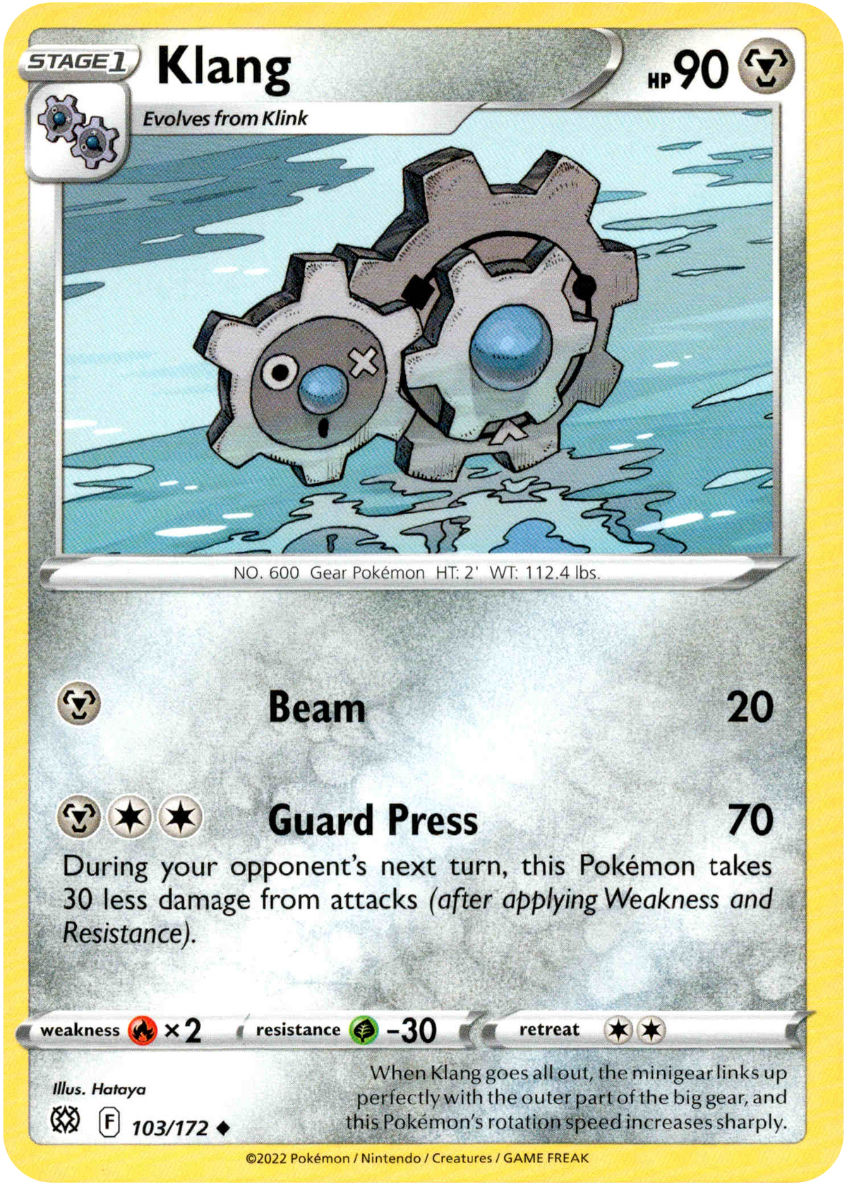 Klang - 103/172 - Brilliant Stars - Card Cavern