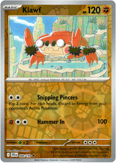 Klawf - 090/159 - Journey Together - Reverse Holo - Card Cavern