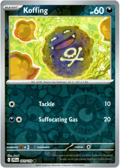 Koffing - 091/159 - Journey Together - Reverse Holo - Card Cavern