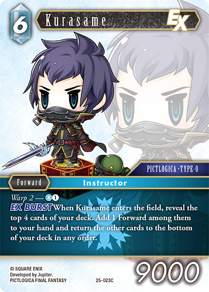 Kurasame EX - 25-023C - Tears of the Planet - Card Cavern