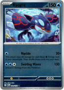 Kyogre - 034/132 - Mega Evolution - Reverse Holo - Card Cavern