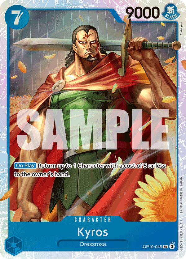 Kyros - OP10-046 SR - Royal Blood - Foil - Card Cavern