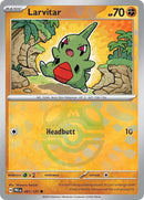 Larvitar (Master Ball Pattern) - 047/131 - Prismatic Evolutions - Holo - Card Cavern