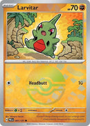 Larvitar (Poke Ball Pattern) - 047/131 - Prismatic Evolutions - Holo - Card Cavern