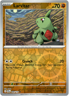 Larvitar - 080/159 - Journey Together - Reverse Holo - Card Cavern