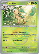 Leafeon (Poke Ball Pattern) - 005/132 - Prismatic Evolutions - Holo - Card Cavern