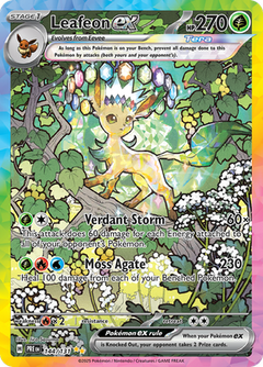 Leafeon ex - 144/131 - Prismatic Evolutions - Holo - Card Cavern