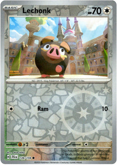 Lechonk - 139/159 - Journey Together - Reverse Holo - Card Cavern