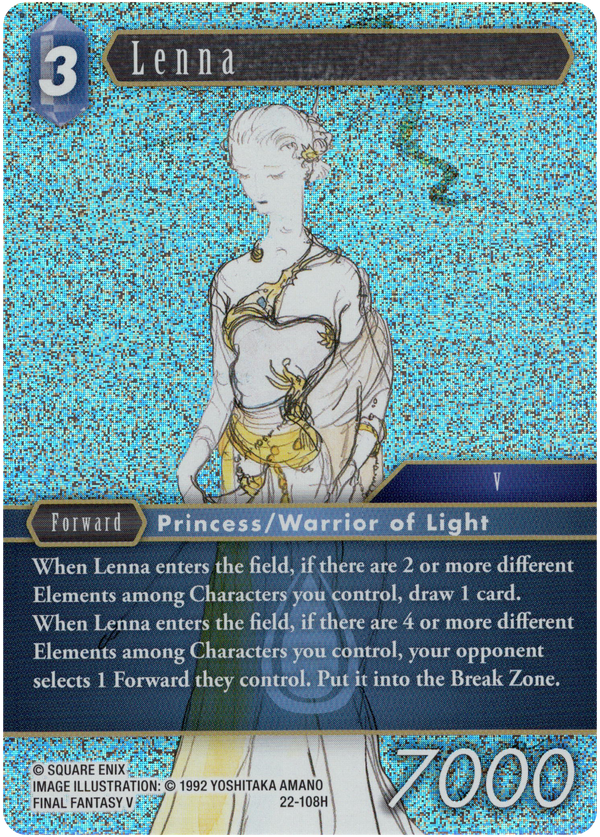 Lenna - 22-108H - Hidden Hope - Foil - Card Cavern