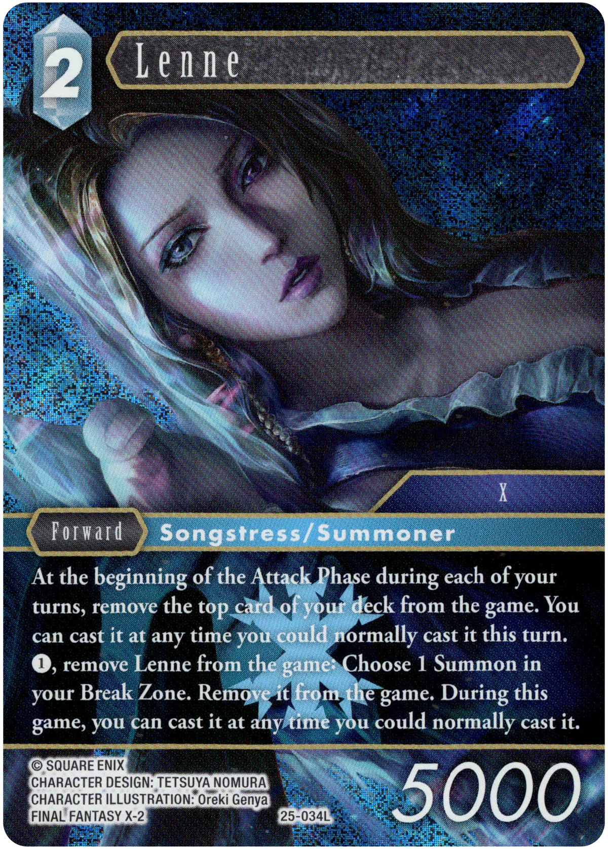 Lenne - 25-034L - Tears of the Planet - Foil - Card Cavern