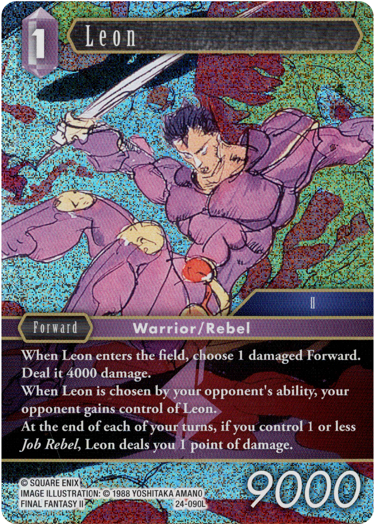 Leon - 24-090L - Hidden Legends - Foil - Card Cavern