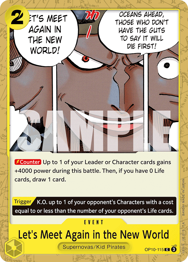 Let's Meet Again in the New World - OP10-115 C - Royal Blood - Card Cavern