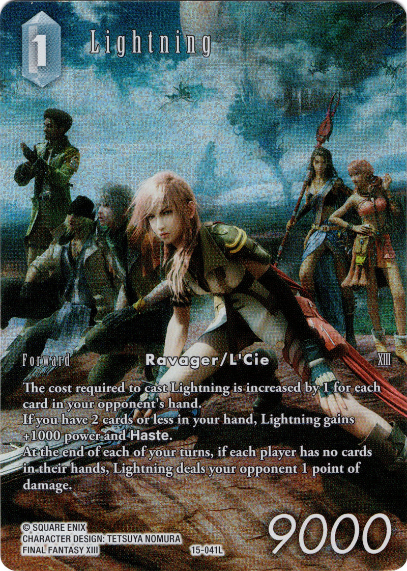 Lightning Full Art (Reprint) - 15-041l - Hidden Trials - Foil