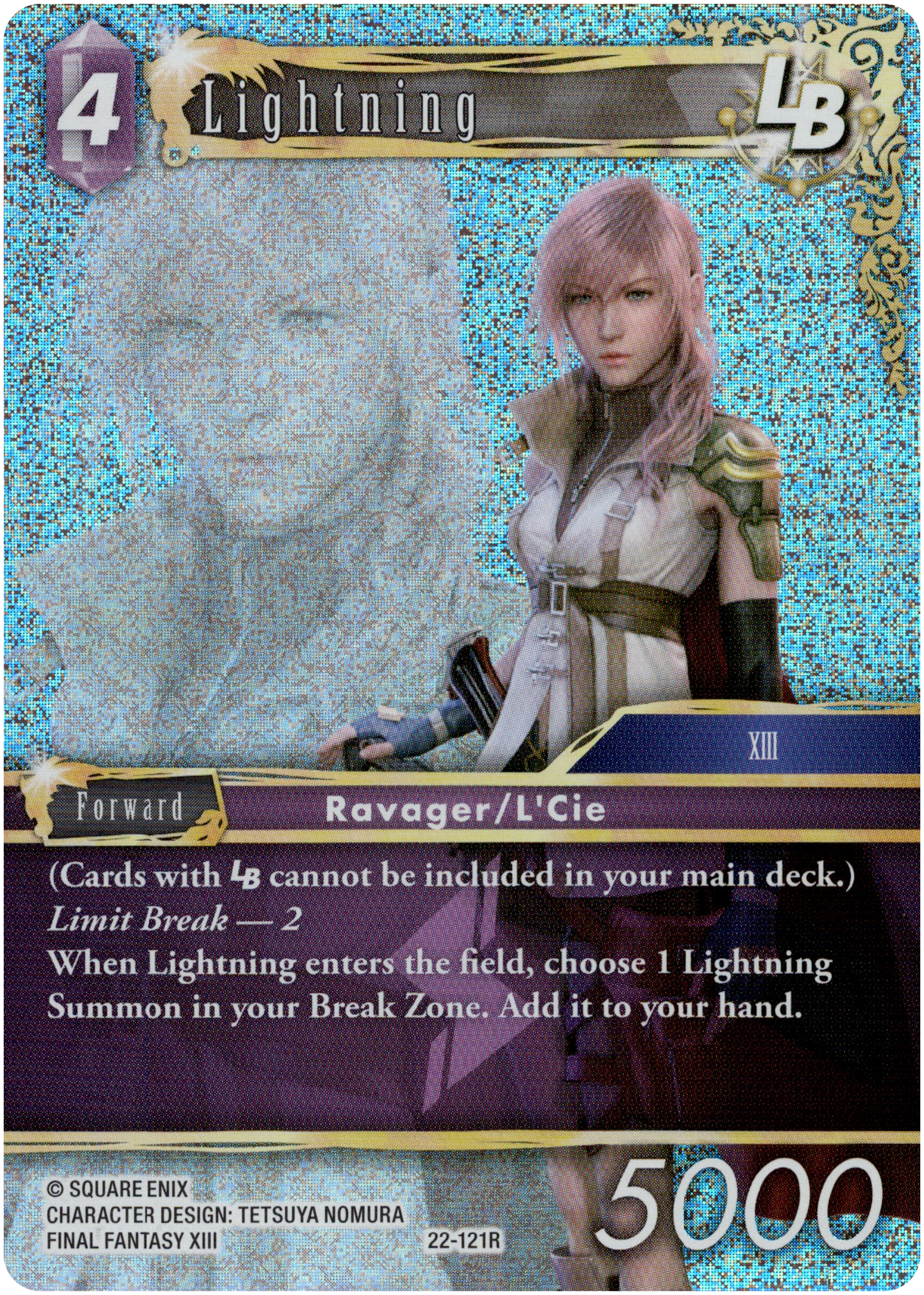 Lightning LB - 22-121R - Hidden Hope - Foil - Card Cavern
