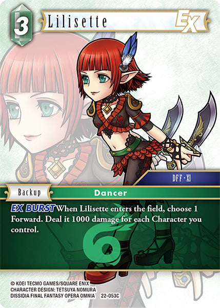 Lilisette EX - 22-053C - Hidden Hope - Card Cavern