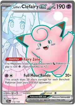 Lillie's Clefairy ex - 173/159 - Journey Together - Holo - Card Cavern