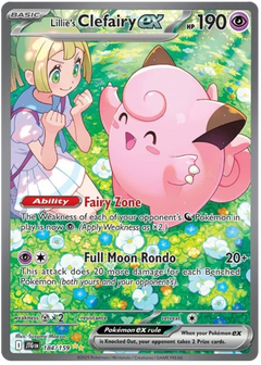 Lillie's Clefairy ex - 184/159 - Journey Together - Holo - Card Cavern