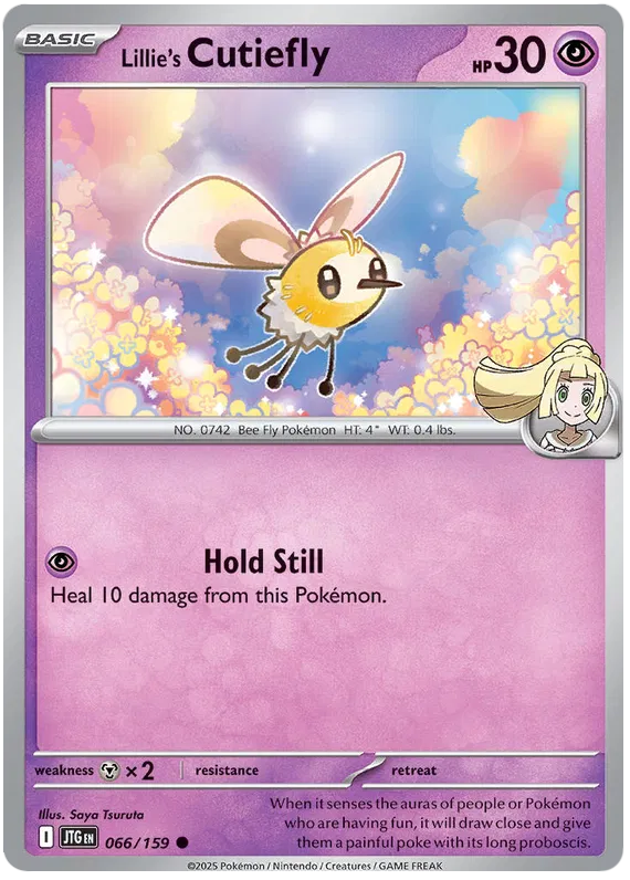 Lillie's Cutefly - 066/159 - Journey Together - Card Cavern