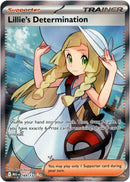 Lillie's Determination - 169/132 - Mega Evolution - Holo - Card Cavern
