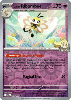 Lillie's Ribombee - 067/159 - Journey Together - Reverse Holo - Card Cavern