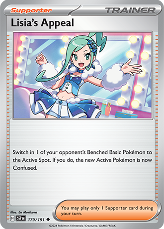 lisia pokemon card Lisia's Appeal - 179/191