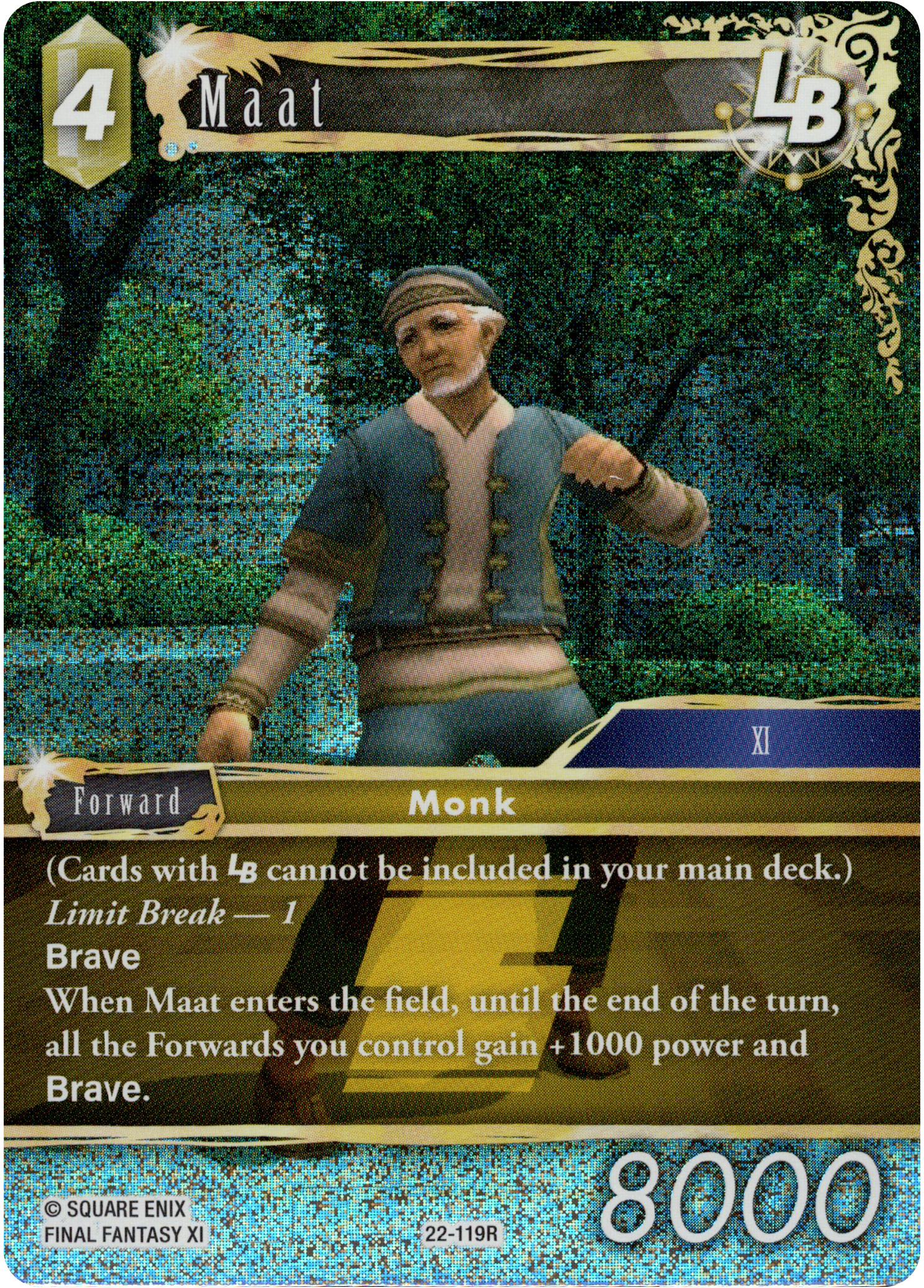 Maat LB - 22-119R - Hidden Hope - Foil - Card Cavern