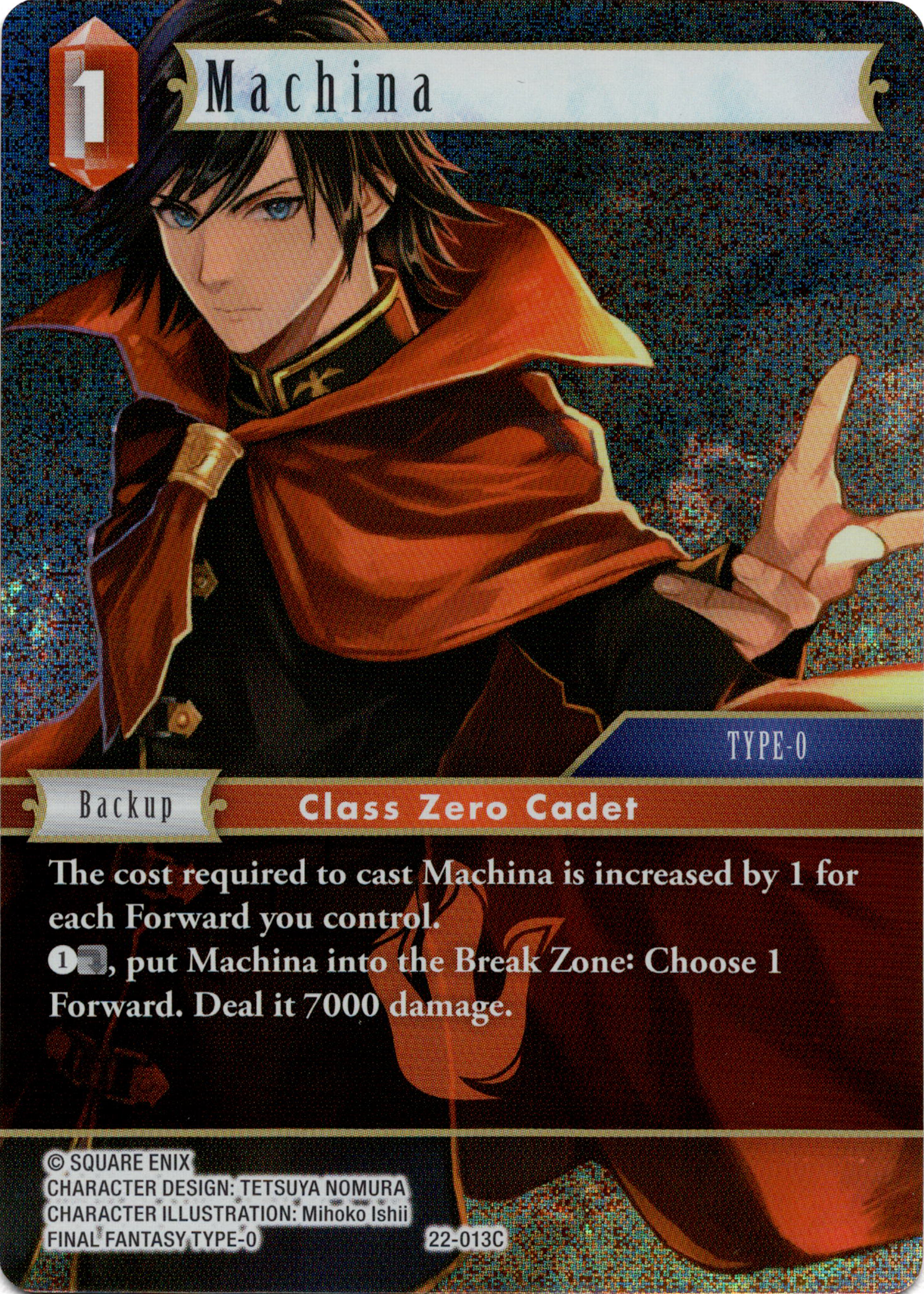 Machina - 22-013C - Hidden Hope - Foil - Card Cavern