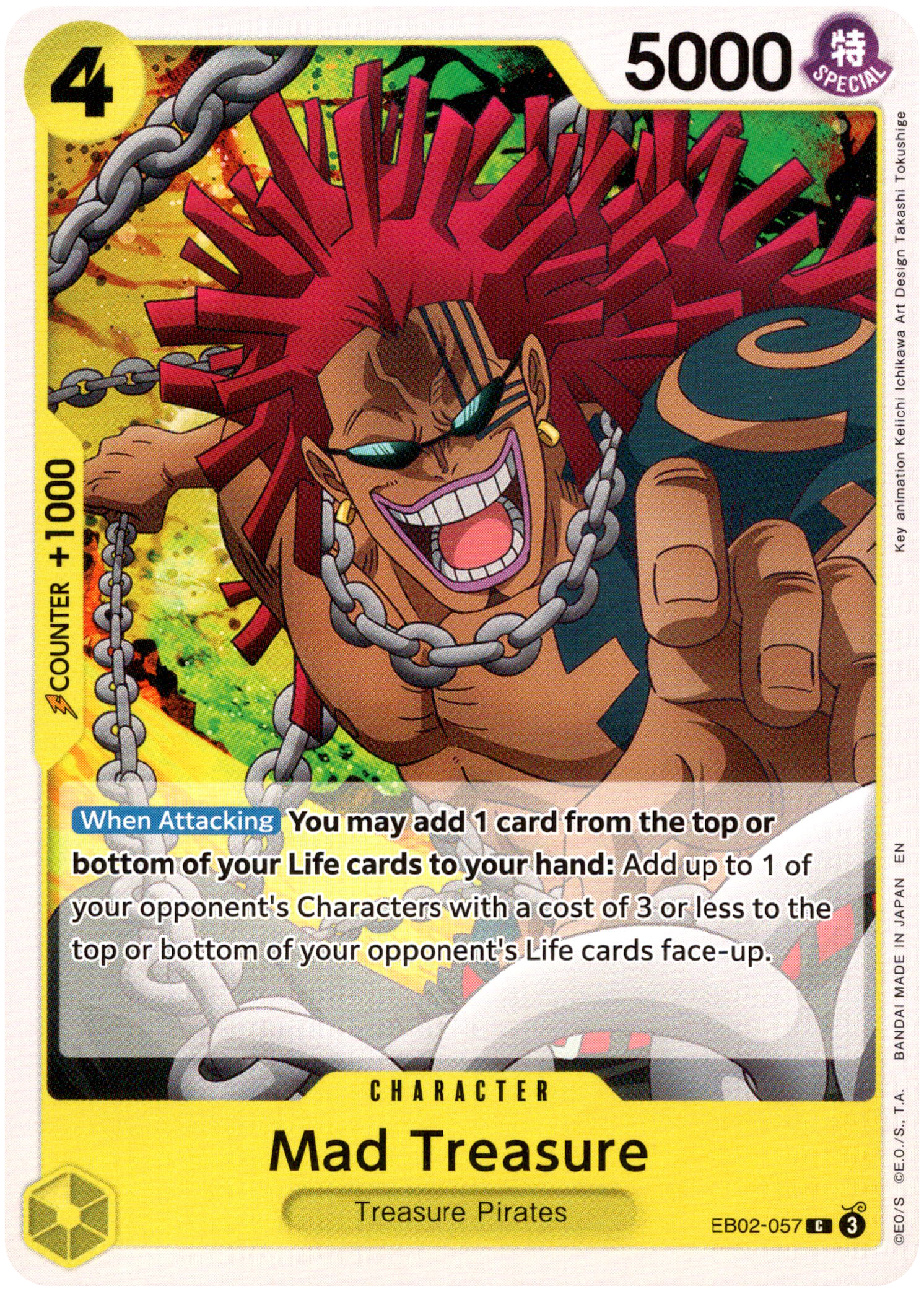 Mad Treasure - EB02-057 C - Anime 25th Collection - Card Cavern