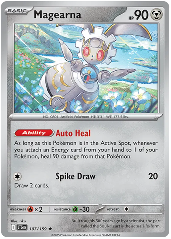 Magearna - 107/159 - Journey Together - Holo - Card Cavern