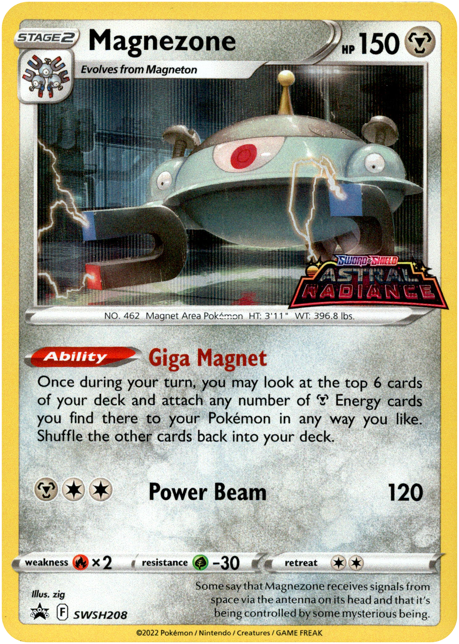 Magnezone - SWSH208 - Sword & Shield Promo - Card Cavern