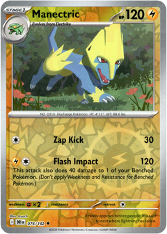 Manectric - 076/182 - Destined Rivals - Reverse Holo - Card Cavern