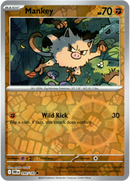Mankey - 090/182 - Destined Rivals - Reverse Holo - Card Cavern