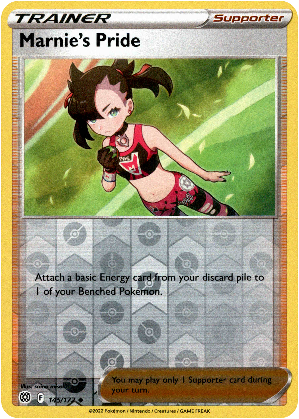 Marnie's Pride - 145/172 - Brilliant Stars - Reverse Holo - Card Cavern
