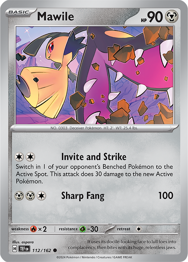Mawile - 112/162 - Temporal Forces - Card Cavern
