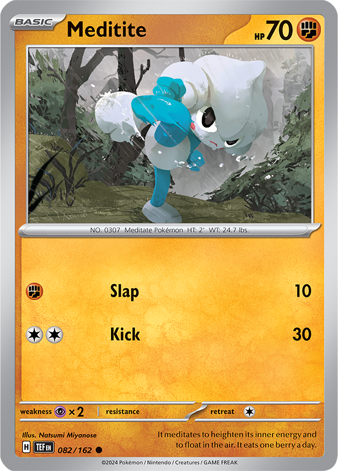 Meditite - 082/162 - Temporal Forces - Card Cavern
