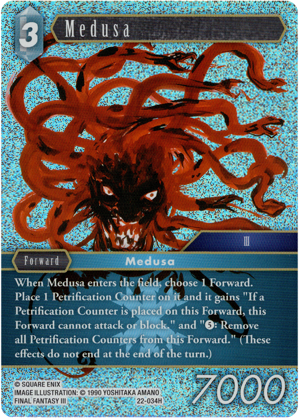 Medusa - 22-034H - Hidden Hope - Foil - Card Cavern